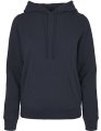 Dames Hoodie Basic Build Your Brand BB007 Navy